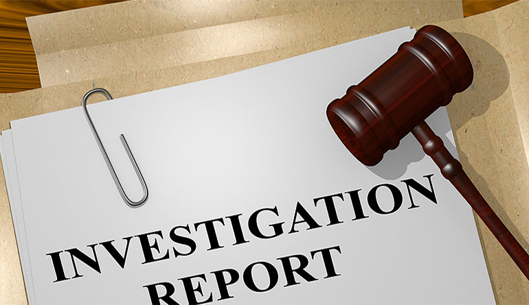 investigation report